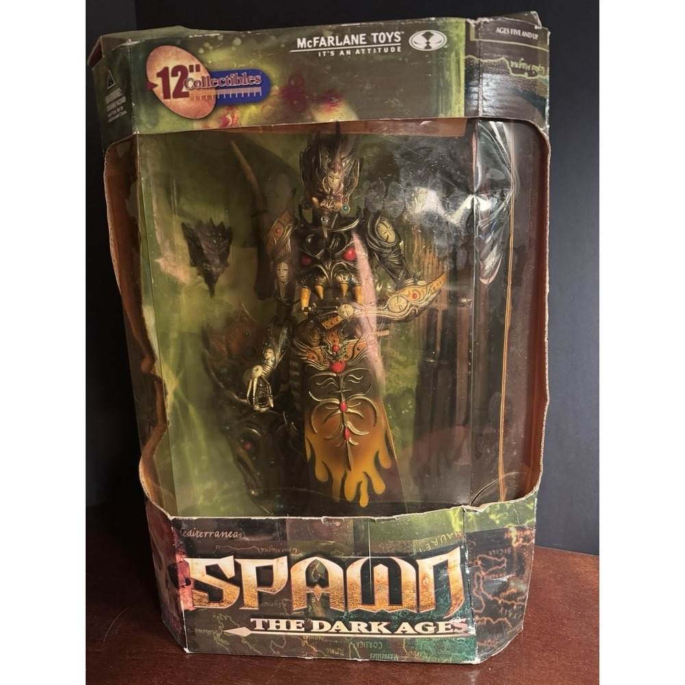 McFarlane Toys Spawn Dark Ages Mandarin Spawn Scarlet Edge 12 Inch Figure
